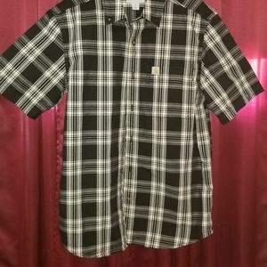 Carhartt Mens short sleeve dress shirt